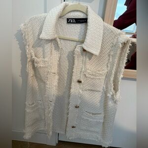 Zara Fringe Vest
